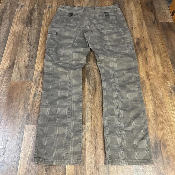 KUHL Women’s Outdoor Hiking Pants Plaid Camo Pockets Size 12 Reg Katerina - Picture 3 of 8